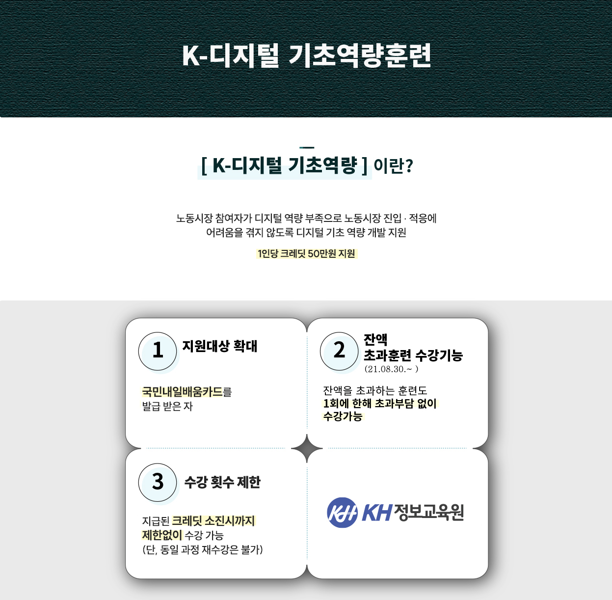 K-디지털 기초역량훈련이란?